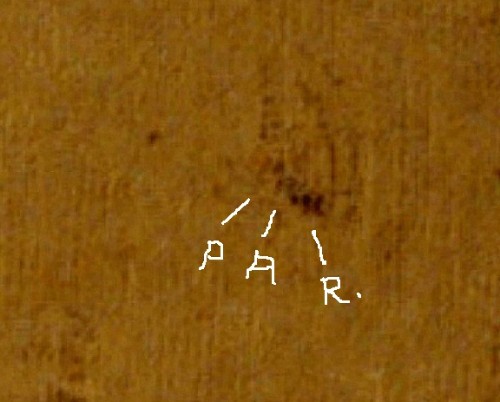 Vorstudie linkes Auge 90 ° rechts Monogramm PAR Pierre Auguste Renoir Vorstudie linkes Auge 90 ° rechts Monogramm PAR Pierre Auguste Renoir